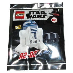 LEGO Star Wars R2-D2 + MSE-6 Minifigura Paquete de Lámina Set Mini Edición Limitada - Imagen 1 de 1