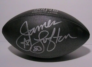 JAMES LOFTON SIGNED AUTOGRAPHED PLATINUM NFL FOOTBALL WITH COA GREEN BAY PACKERS - Picture 1 of 12
