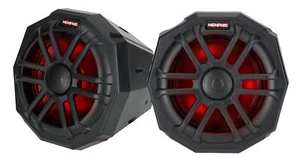 2 Memphis Audio TLN65FE PlugnPlay Speakers+Pod Enclosures For Honda Talon 2019+ - Picture 1 of 10
