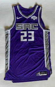 Maglia Nike Sacramento Kings Autentica Ben McLemore Giocatore Numero 48 + 4 Taglio Pro - Foto 1 di 13