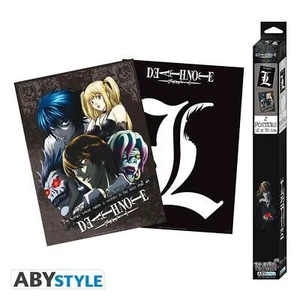 Poster in scatola personaggi gruppo Death Note set 2 pezzi - Foto 1 di 3