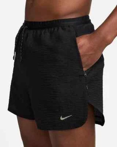 M Tall Nike Running Men's Dri ADV 4" Brief-Lined Shorts Black FQ4617 MT NWT $100 - Picture 1 of 12
