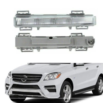 Пара передних светодиодных дневных ходовых огней противотуманные фары дневные ходовые огни дневные ходовые огни дневные ходовые огни - Изображение 1 из 4