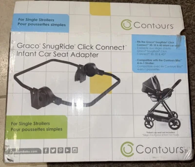 Accesorio adaptador asiento coche infantil Contours Graco Click Connect nuevo Foto 1 de 4