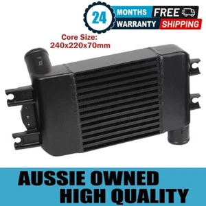 Upgrade Aluminium 70mm Intercooler For Nissan Patrol GU ZD30 3.0L 2007-2016 - Picture 1 of 11