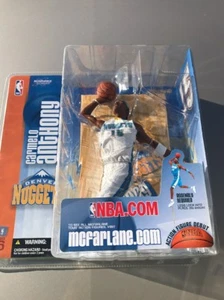 McFarlane NBA 6 Carmelo Anthony Denver Nuggets White Chase Variant Error Blue - Picture 1 of 2