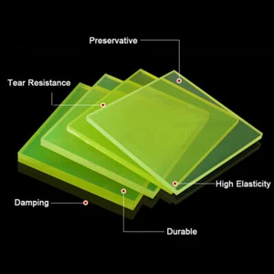 SHEET SIZES AVAILABLE 1MM TO 20MM THICKNESSPolyurethane Sheet PU Rubber VARIOUS - Picture 1 of 13