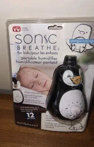 Penguin Bell and Howell SonicBreathe Ultrasonic Personal Humidifier Water Bottle - Picture 1 of 3