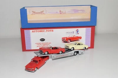A40 1:43 STHUBERT92 JUEGO CAJA JUGUETES AUTOMÁTICO PEUGEOT 404 PININFARINA TRANSPORTE... Foto 1 de 4