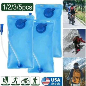 2L Water Bladder Bag Outdoor Tactical Hydration Packs Survial Hiking Camping - Picture 1 of 13