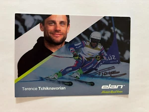 Handsignierte Autogrammkarte , TERENCE TCHIKNAVORIAN , Ski - Bild 1 von 1