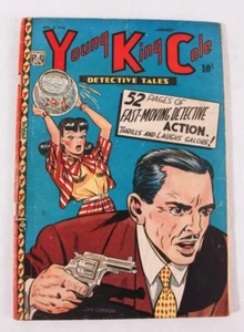 Young King Cole Detective Tales #6, cómic de 1948, GGA, 4,0 muy bueno - Imagen 1 de 7