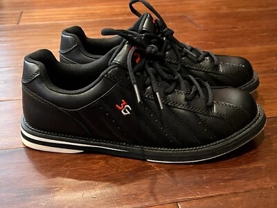 3G Kicks SK 200 Black Red White Unisex Mens 7.5 Women's 9.5 Bowling Shoes New - Image 1 of 4