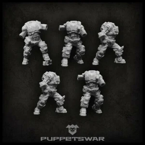 Puppets War Veteran Commandos Bodies New - Picture 1 of 2