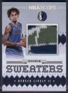 2023-24 Hoops Winter #RSW-DLV Dereck Lively II Rookie Sweaters - Picture 1 of 2