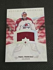 2020-21 UD ULTIMATE COLLECTION PAVEL FRANCOUZ #159 #ed 476/649 ROOKIE JERSEY RC