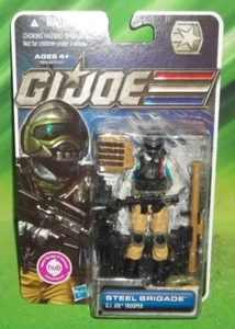 Figura soldado brigada acero serie 30 aniversario g i gi joe sin usar, en caja - Imagen 1 de 1