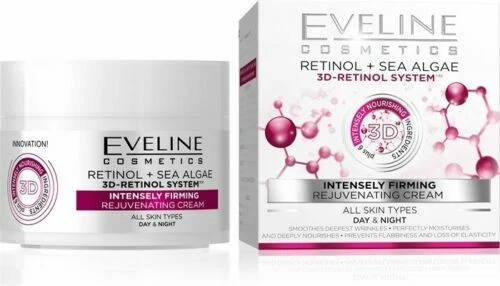 Eveline 3D-Retinol System Intensely Firming Day&Night Cream 50ml - Image 1 of 1