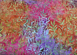 Moda BATIKS #0010 "CHANGING LEAVES" BTY - Picture 1 of 1