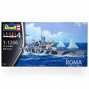 Revell Littorio-Class Schlachtschiff ROMA, 1:1200 Bausatz #05821 ☆Neu versiegelt Modellbausatz☆³ - Bild 1 von 11