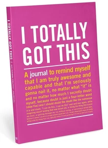 I Totally Got This Journal – Motivational Funny Guided Notebook, 160 Pages - Picture 1 of 1