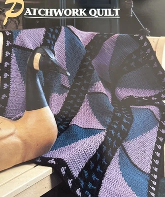 CROCHET Annie’s Afghan Quilt Club ~ “Patchwork Quilt Afghan” ~ PATTERN ~ - Image 1 of 2