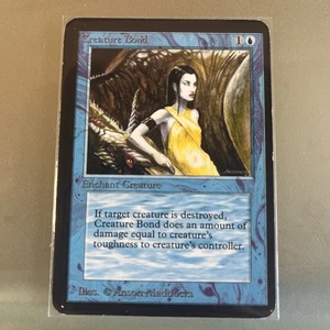 Mtg *miscut* Alpha Creature Bond LP - Picture 1 of 2