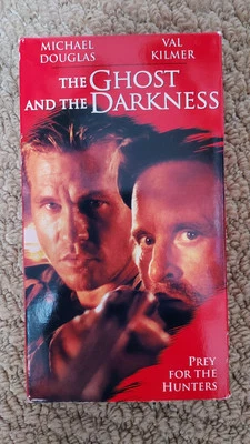 The Ghost and the Darkness Prey For Hunters VHS 1997 Val Kilmer Michael Douglas  - Image 1 of 4