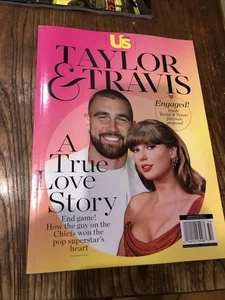 2025 US WEEKLY Magazine SPECIAL - TAYLOR SWIFT AND TRAVIS A TRUE LOVE STORY - Bild 1 von 2