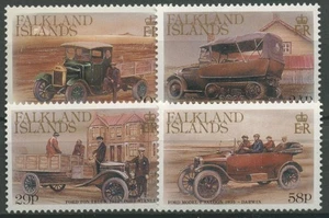 Falkland 1988 Alte Autos Oldtimer Ford Citroen 476/79 postfrisch - Picture 1 of 1
