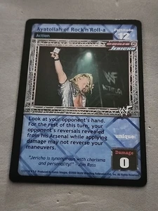 WWE RAW DEAL AYATOLLAH of ROCK'N ROLL-A CHRIS HIGHLIGHT PREMIERE ULTRA RARE - Picture 1 of 3