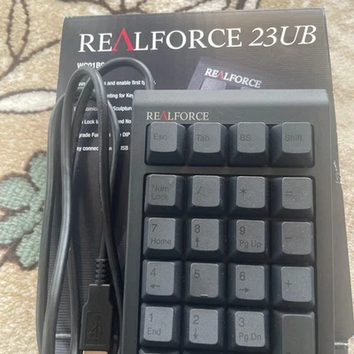 Topre Realforce 23UB WC01B0 Tenkeyless Keypad USB Cable w/box - Image 1 of 4