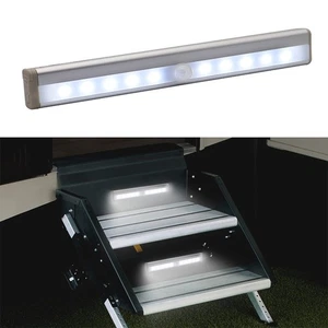 Motion Activated RV Step Lights, 10 LED Battery Operated Motorhome Motion Sensor - Picture 1 of 6