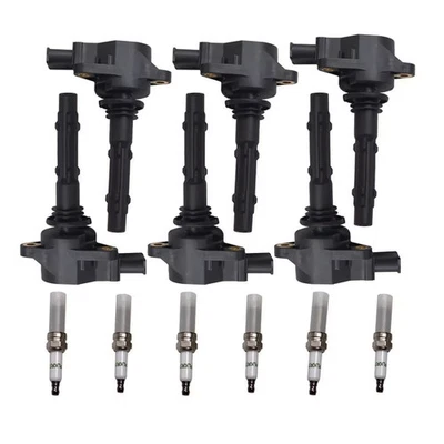 6PCS New Ignition Coil & Spark Plug For Mercedes-Benz ML350 ML450 ML550 - Image 1 of 4