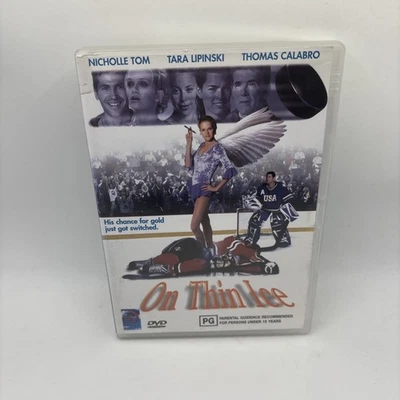 On Thin Ice DVD Ice Angel - Region 4 Nichole Tom Tara Lipinski Ice Hockey - Image 1 of 3