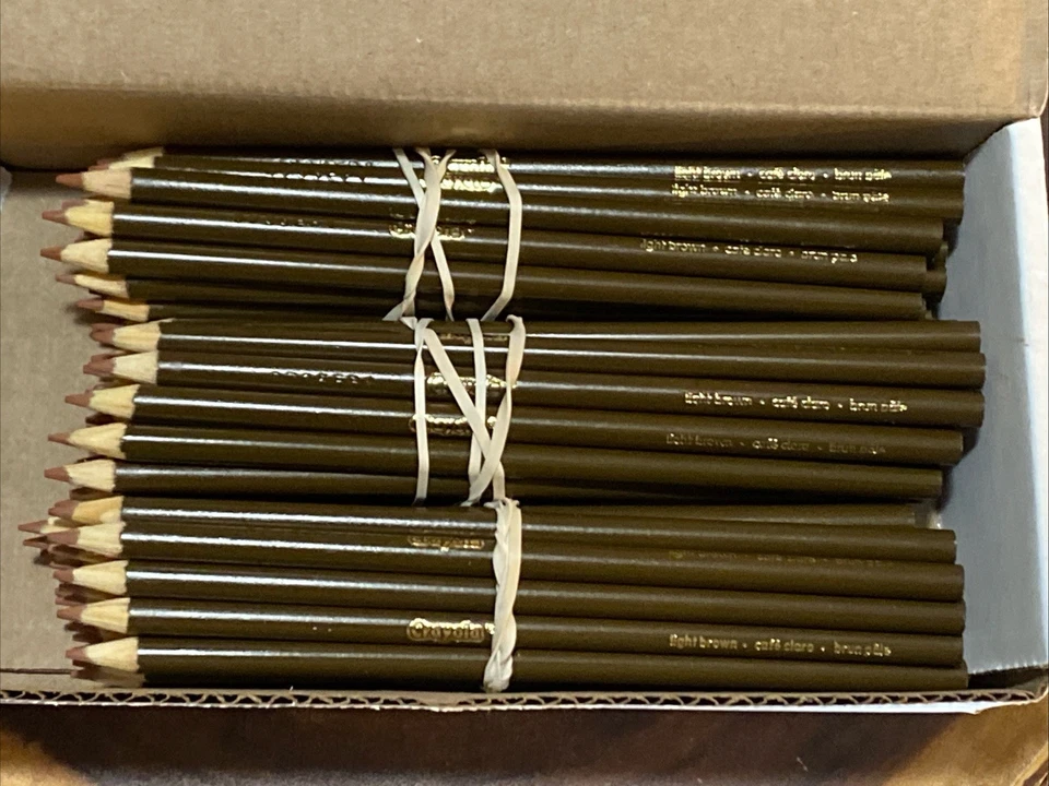 (60) Crayola Colored Pencils  (light brown) BULK - Image 1 of 1