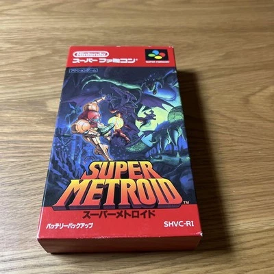 Super Metroid SFC Nintendo SNES Classic  Game - Image 1 of 3