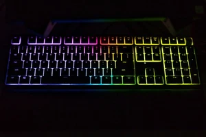 RAZER ORNATA V2 Gaming Keyboard | Full-Size Wired Chroma RGB | Hybrid - Picture 1 of 1
