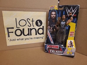 Figura MATTEL WWE Tough Talkers Roman Reigns, 6" NUEVA *NECESITA PILAS - Imagen 1 de 6