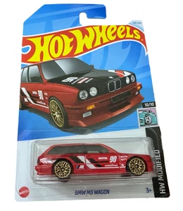 Hot Wheels HW Modified 10/10 BMW M3 Wagon 138/250 New For 2024 Red Long Card - Picture 1 of 5