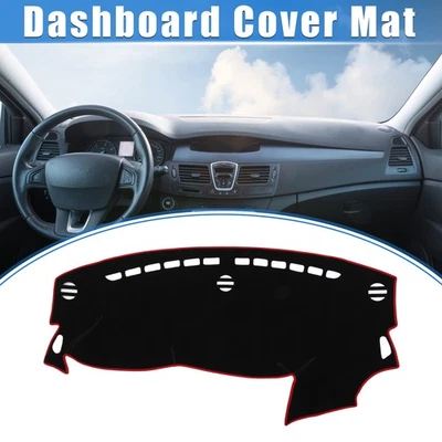 Cubierta protectora para tablero de instrumentos de coche para Dodge Dart 2013-2016 antideslizante poliéster rojo Foto 1 de 4