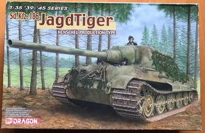 Dragon 6285 : Sd.Kfz. 186 Jagdtiger Henschel Production Type 1/35 - Immagine 1 di 2
