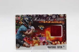 2025 Panini Absolute Football Bhayshul Tuten Holiday Suit #HS-BTN Jaguars (RC) - Picture 1 of 2