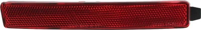 CAPA For 2010-2016 SRX Bumper Reflector Front, Right Red Plastic GM2831100 - Image 1 of 3