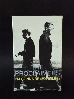 The Proclaimers I'm Gonna Be 500 Miles 1988 Original Cassette Tape Single EX - Image 1 of 4
