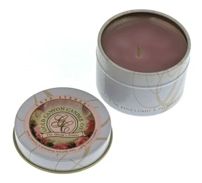 Gold Canyon Candle Company - Love Struck - Lata coleccionable retirada de 2 oz Foto 1 de 3