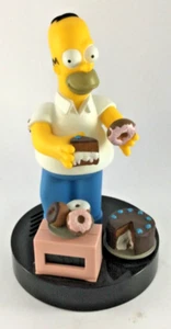 The Simpsons 1998 Wesco Homer Donuts & Cake Talking Alarm Clock Boxed WORKS RARE - Picture 1 of 10