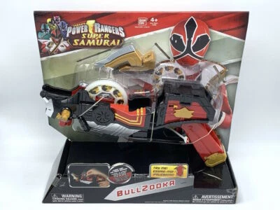 New Red Power Rangers Super Samurai Deluxe Battle Gear Bullzooka w/Sound 31604 - Image 1 of 4