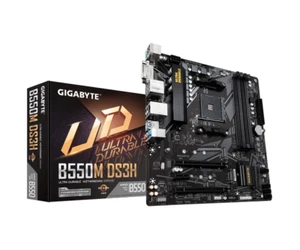 Gigabyte B550M DS3H AMD Sockel AM4 4 x DDR4 DIMM Mainboard Micro ATX - Bild 1 von 4