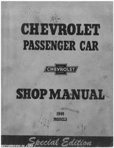 1949 Chevy Passenger Car Service Manual - Picture 1 of 1